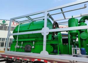 Wholesale Container Type Waste Tyre Pyrolysis Plant Small Automatic Tyre To Diesel from china suppliers