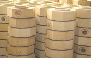 China Dry Pressed Cement Kiln Refractory Brick Fire Clay Bricks For Ingot Steel Casting on sale
