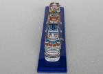 Scale 1:1200 Outdoor Decoration Carnival Dream Cruise Ship Model With Alloy