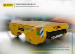 Easy Operated Material Transfer Cart Industrial Plants Used , Yellow