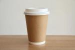 Custom Biodegradable 6oz 8oz 9oz 12oz 16oz Kraft Paper Cups Disposable Double