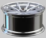 S Class W222 Tuning Forged 2-PC Rims 22x10 And 22x11 Polished Lip+Brushed Disc