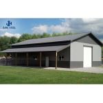 Insulated Prefab Heavy Q235 H-Beam Steel Structure Building for Pig Housing ASTM