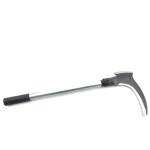 Double Edged Steel Harvesting Sickle 40cm Antislip Long Handled Brush Hook ODM
