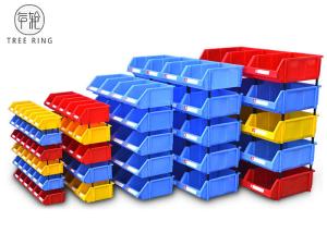 Wholesale Heavy Duty Standing Plastic Bin Boxes , Hardware Storage Bins For Spare Parts from china suppliers
