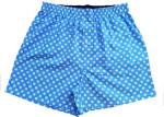 Men's 100%Cotton Poplin Short Functional Placket Jacquard Elastic Button