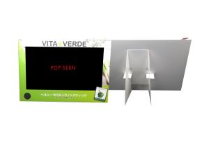 Wholesale Paper Material Video POP Display 10.1 Inch With Paper Holder Stand from china suppliers
