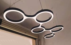 Wholesale Aluminium Led Circle Pendant Light SMD5630 Hanging Circle Led Light from china suppliers