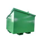 Outdoor Scrap Metal Trash Can Construction Waste Collection And Transfer