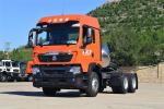 480HP HOWO Tractor National VI Emission Standard Deflector Rear Double Axle LNG