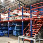 A43: Cantilever Rack For Long Products Cantilevered Mezzanine Rack Warehouse