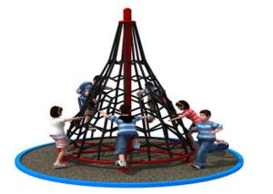Wholesale Amusement Park Rope Climbing Structure Playground Equipment For Kids KP-PW035 from china suppliers