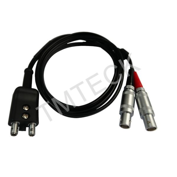 Ultrasonic Flaw Detector DA233 Ultrasonic Dual Cable 1.5m Length LEMO00 Plug To