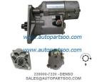 228000-7220 0986022760 - DENSO Starter Motor 12V 2.2KW 9T MOTORES DE ARRANQUE