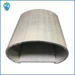 Aluminum Balcony Fence Indoor Aluminum Handrail Profile Pull Bend Guardrail