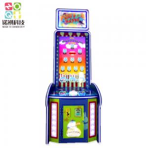 China Happy Fish Blow coin operated ticket games, multiple players fish game machine with ticket for prize on sale