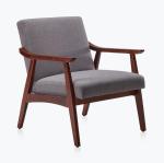 Modern Fabric Chaise Lounge Sofa Single Sofa Chair for and Sale Leisure Chair in