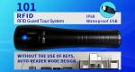 Guard Security Patrol Wand System Gas Station Explosion Proof Durable RFID 125
