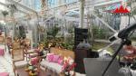 12m A Frame Party Tent Wedding Marquee Tent For 300 Guests With Clear Roof And