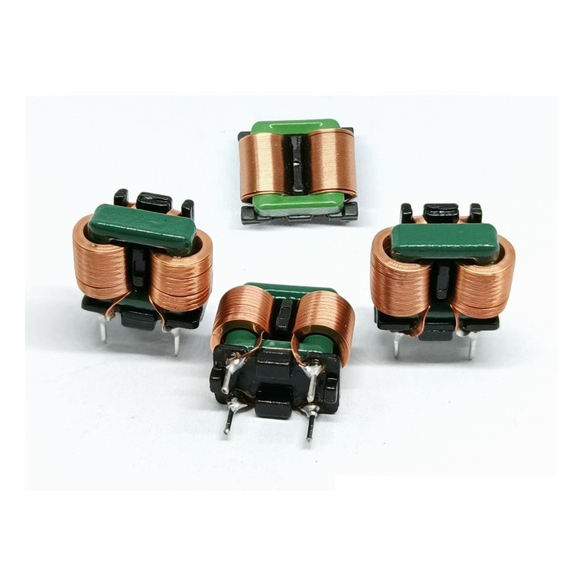 10mH Horizontal Line Filter MnZn Ferrite Flat Wire Copper Coil Inductor
