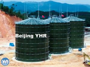 Wholesale 5000 M3 Anaerobic Digester Tank Glass Fused To Steel Material Fast Installation from china suppliers