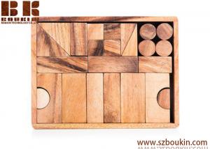 China Building Block Set - Natural Wood Toy Educational Toys Wooden toy on sale