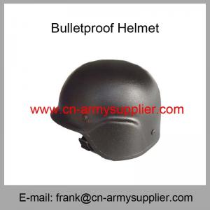 Wholesale Wholesale Cheap China Black Army NIJ IIIA Aramid PASGT Ballistic Helmet from china suppliers