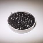 Super Bright White Color Custom Circular LED Display 35mm Diameter For