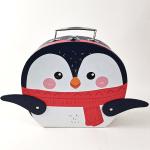 Reusable Lightweight Penguin Gift Box , Multifunctional Holiday Candy Boxes