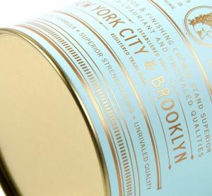Wholesale T Shirt Clothing Packaging Box Round Paper Tube Packaging With Metal Lid from china suppliers