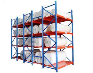 Wholesale Cold Rolled Steel Warehouse Storage Shelves For Fabric / Cloth Adjustable Layer from china suppliers