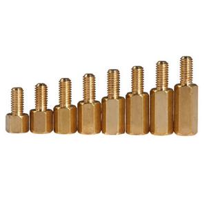 Wholesale Grade4 Hexagon brass column nuts Male Female Thread Hex Nut Bolt Support Column Pillar Spacer PCB Standoff from china suppliers