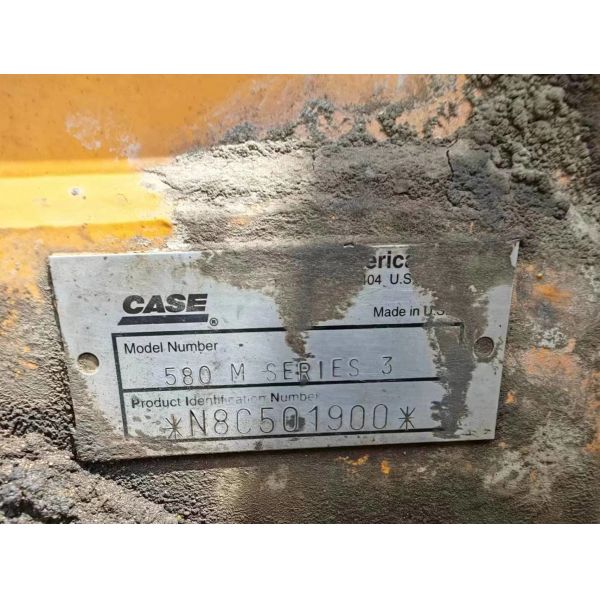 Construction CASE 580M Used Backhoe Loader 74HP 55kW Horsepower