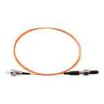FC UPC To SMA905 Fiber Optic Patch Cable Simplex 62.5/125 OM1 Multimode OFNR 0