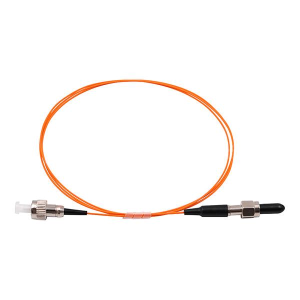 FC UPC To SMA905 Fiber Optic Patch Cable Simplex 62.5/125 OM1 Multimode OFNR 0