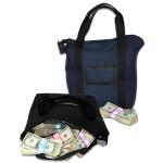 1400 DENIER CORDURA LOCKING COURIER BRIEFCASE BAGS W/ HANDLES - 17W X 14H X 6D -