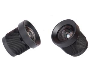 Wholesale 1/3.2&quot; 2.7mm 2Megapixel S-mount M12x0.5 mount low-distortion wide angle lens, MT9D111 lens from china suppliers