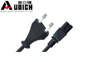 Wholesale White Black PVC 2 Pin Korea Power Cord KC Passed 1m 1.8m 3m 5m from china suppliers