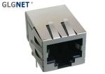 Gold Plated EMI Tabs RJ45 Without Magnetics 90° Right Angle Side Entry