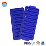 Pellet Fish Bullet Shaped Silicone Ice Mould , Large Silicone Tray For Cocktail