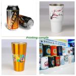 UV Bottle Rotary Inkjet Printer Windows 10 Automatic UV Cylinder Printer