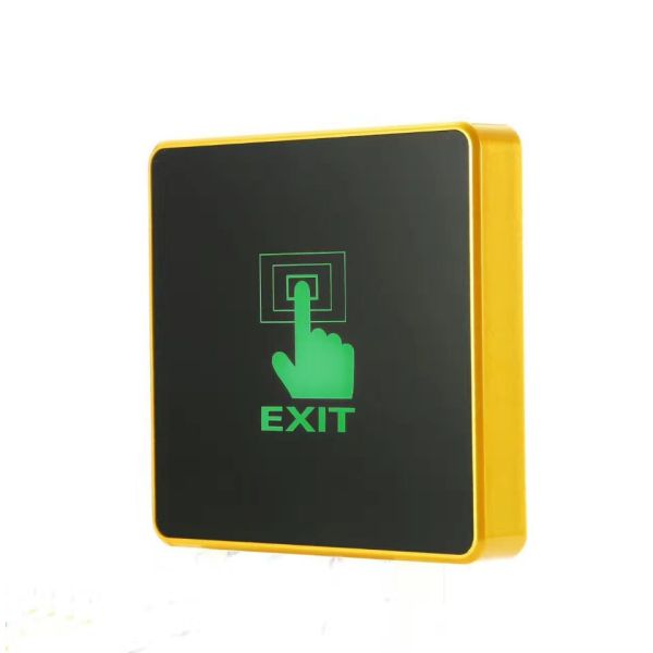 Stainless Steel Touch Exit Button With 2 Color LED Indication 500000 Times
