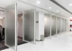 Full View Frameless Glass Partition Wall Single Double Glazed Glass Wall System