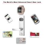 Mobile Bluetooth Phone Operated Door Lock Dynamic Password For Equipment