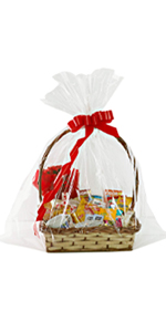 35x47 cellophane bags for gift baskets