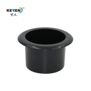 Wholesale KR-P0212 2 Inch Cooling Recessed Cup Holder Plastic Material For Furniture Deep Black from china suppliers