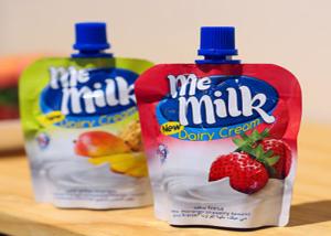 Wholesale Reusable Liquid Spout Pouch Packaging , Stand Up Plastic Baby Food Pouches from china suppliers