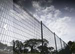 Silvery Color Welded Wire Mesh Fence Made By Galvanised BRC Welded Mesh