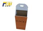 Full Color Magazine Cardboard Trolley Box , Portable Corrugated Foldable Box