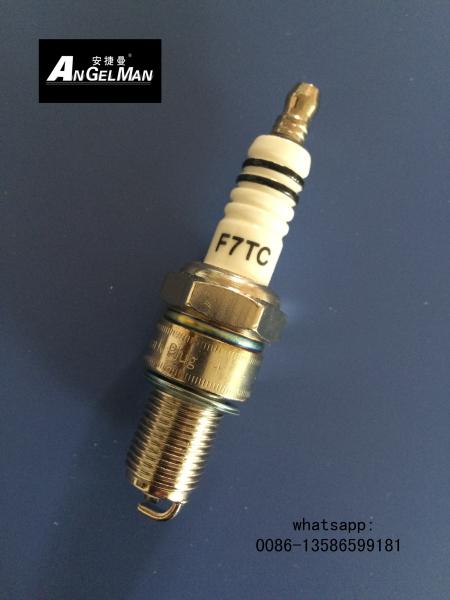 Quality F7TC Spark Plug Auto Without Resistor Nickel Electrode Match NGK BP6ES for sale